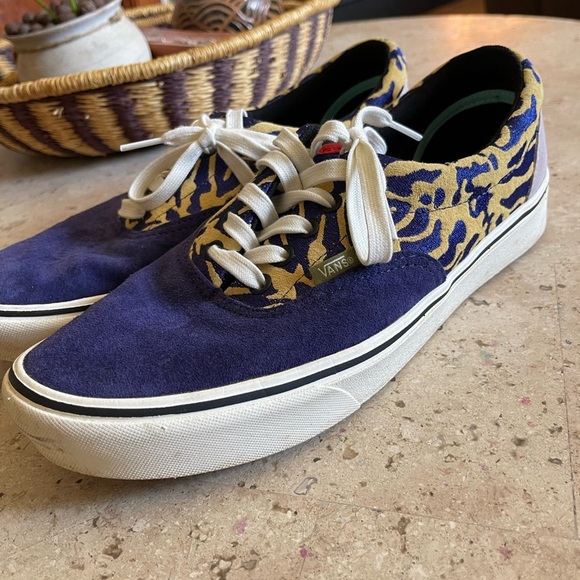 Vans Other - Vans Men's Blue and Gold Sneakers